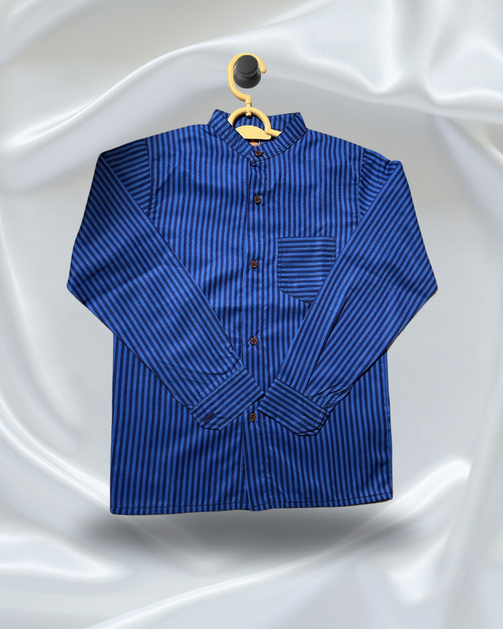 Boys' Blue Striped Shirt