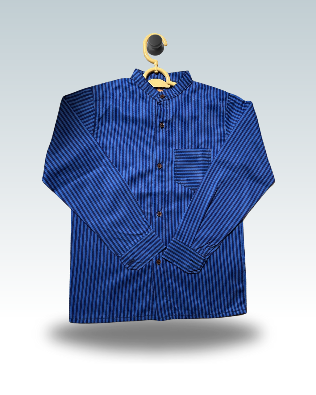 Boys' Blue Striped Shirt